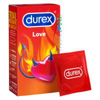 Durex Love 6 Preservativi Anatomici Lubrificati