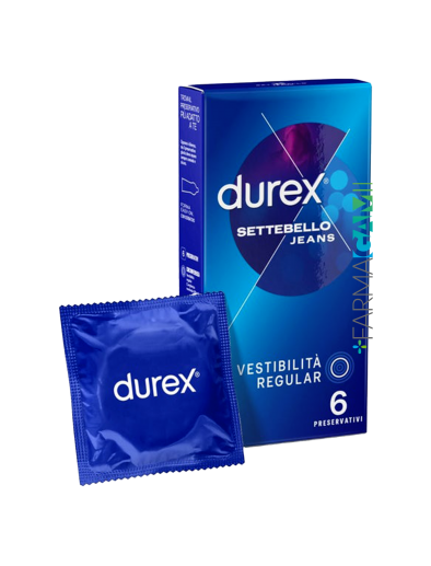 Durex  Jeans Easy On 6 preservativi 