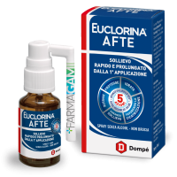 Euclorina Afte Spray Cicatrizzante Mucosa Orale 15 ml