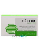 Farmagami Piu' Flora Integratore Ad Azione Probiotica 30 Capsule