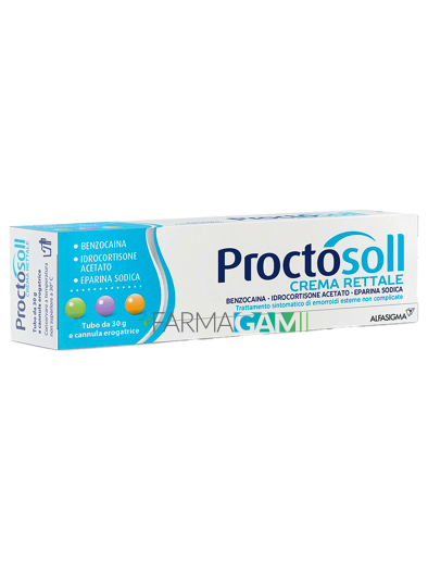 Proctosoll Crema Rettale Trattamento delle Emorroidi Esterne 30 g