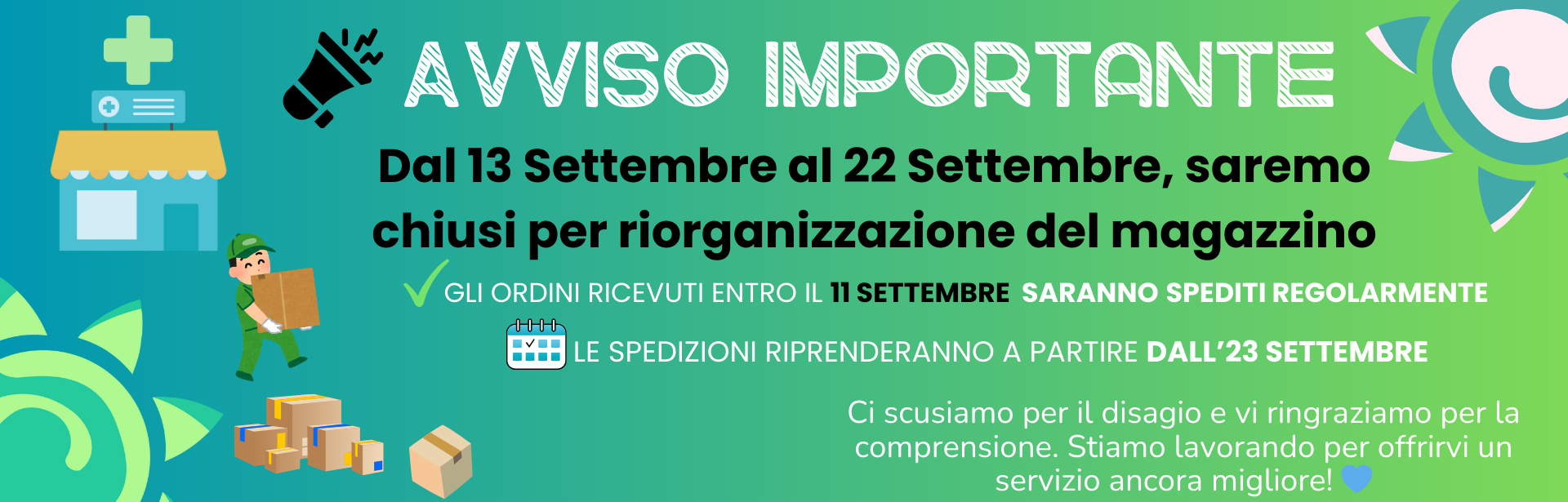 Chiusura Settembre 2025