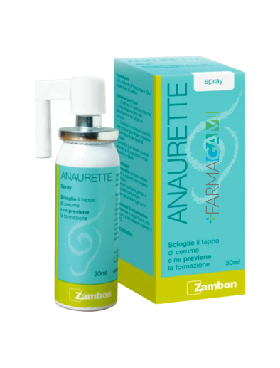 Anaurette Spray Auricolare per Rimozione tappo cerume 30 ml 