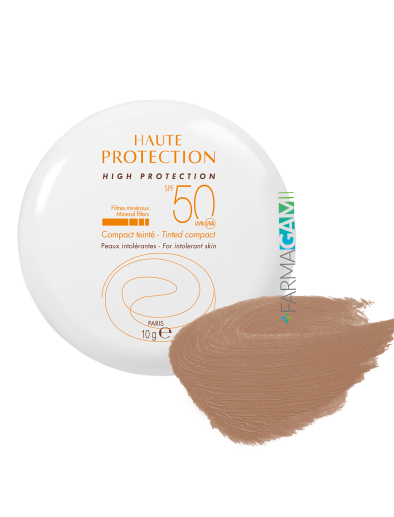 Avène Solare SPF 50+ Crema Compatta Colore Dorato 10g