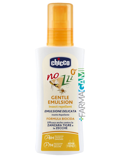 Chicco Nozzz Emulsione Delicata Insetto Repellente 100 ml 0 Mesi+