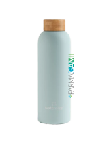 Waterdrop Bottiglia Acciaio Turchese Matt 600 ml