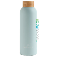 Waterdrop Bottiglia Acciaio Turchese Matt 600 ml