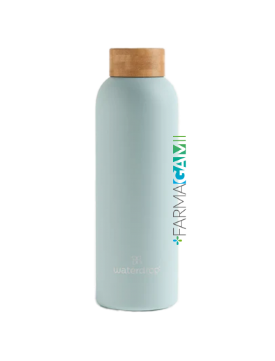 Waterdrop Bottiglia Acciaio Turchese Matt 600 ml