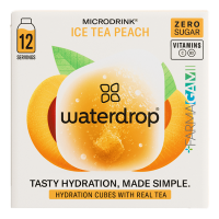 Waterdrop Ice Tea Pesca 12 Cubetti
