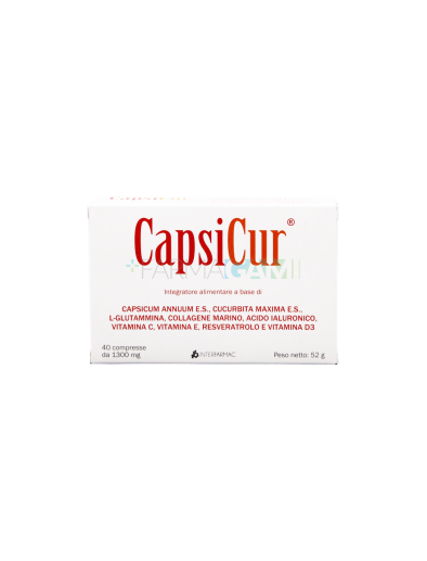 CAPSICUR INTEGRATORE PER OSSA E ARTICOLAZIONI 40 COMPRESSE