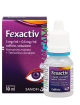 Fexactiv* Collirio Antistaminico Congiuntivite Allergica Flacone 10 ml