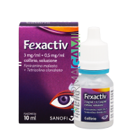 Fexactiv* Collirio Antistaminico Congiuntivite Allergica Flacone 10 ml
