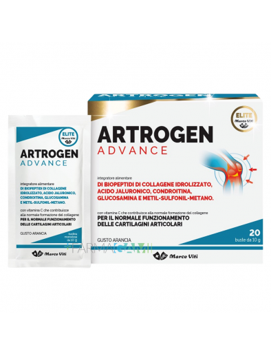 Artrogen Advance Integratore Benessere Articolazioni 20 Bustine
