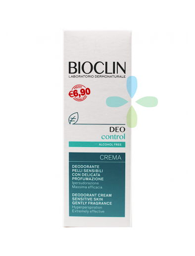 Bioclin Deodorante Control Ipersudorazione Crema 30 ml 