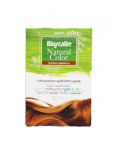 BIOSCALIN COLORAZIONE CAPELLI NATURAL COLOR CASTANO CARAMELLO