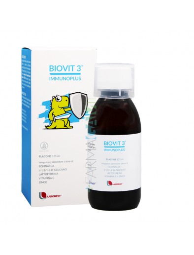 Biovit 3 Immunoplus Integratore Difese Immunitarie 125 ml