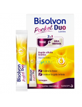 Bisolvon Duo Pocket Lenitivo Tosse Secca Sciroppo 14 Bustine Monodose 