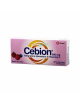 Cebion Integratore Vitamina C 20 Compresse Masticabili Gusto Mirtillo 