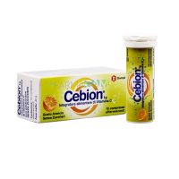 Cebion Vitamina C Compresse Effervescenti Senza Zucchero Gusto Arancia 10 Compresse Cebion Vitamina C Compresse Effervescenti Senza Zucchero Gusto Arancia 10 Compresse