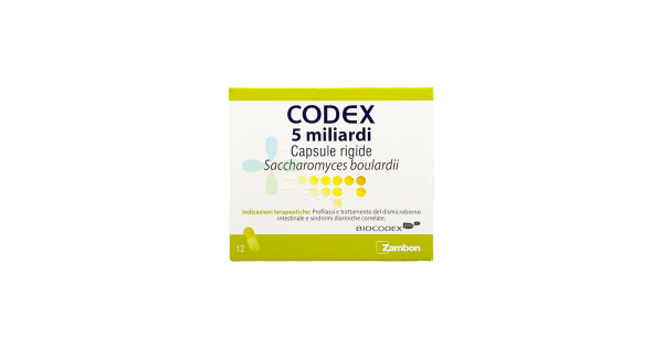 Codix Capsuke Codex 5 MLD Probiotico Intestinale 12 capsule rigide