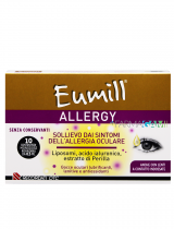 Eumill Allergy Gocce Oculari Lenitive e Antiossidanti 10 Flaconcini 0,5 ml