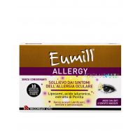 Eumill Allergy Gocce Oculari Lenitive e Antiossidanti 10 Flaconcini 0,5 ml