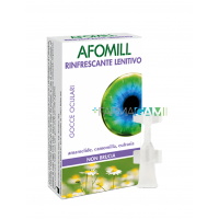 Afomill Rinfrescante Lenitivo Gocce Occulari Senza Conservanti 10 Monodose Da 0,5 ml 