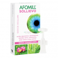 Afomill Sollievo Gocce Oculari Senza Conservanti 10 Fiale Da 0,5 ml