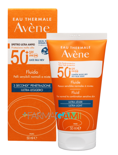 Avène Fluido Viso SPF 50+ Ultra Leggero 50 ml