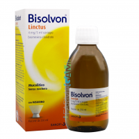 Bisolvon Linctus* Mucolitico Aroma Cioccolato-Ciliegia Sciroppo 250 ml