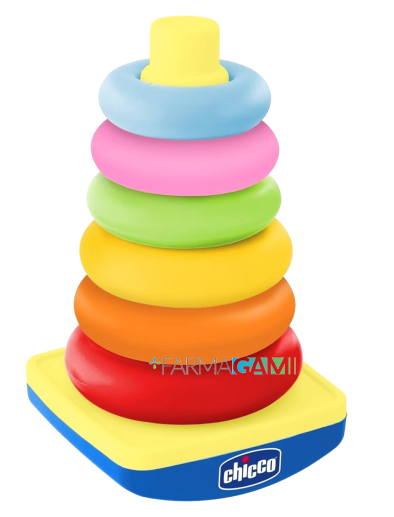 Chicco Gioco Torre Degli 6 Anelli 6-36 m