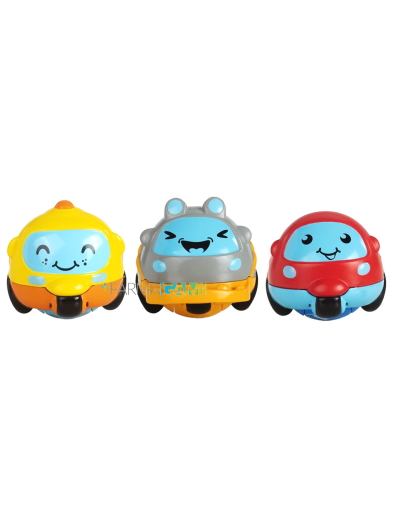 Chicco Gioco Macchinine Turbo Ball 1-4 Anni 3 Pezzi