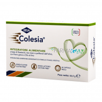 Colesia Soft Gel Integratore Colesterolo Senza Glutine 60 Capsule Molli