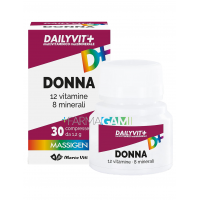 Massigen Dailyvit Donna Integratore Multivitaminico e Multiminerale 30 Compresse