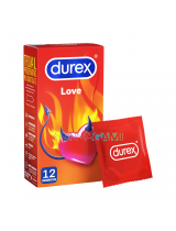 Durex Love 12 Preservativi Anatomici Lubrificati
