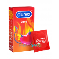 Durex Love 6 Preservativi Anatomici Lubrificati