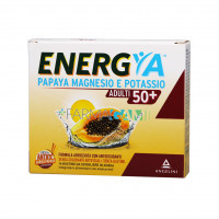 Energya Papaya Integratore Magnesio Potassio Adulti 50+ 14 Bustine
