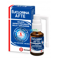 Euclorina Afte Spray Cicatrizzante Mucosa Orale 15 ml