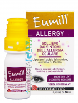 Eumill Allergy Gocce Oculari Lubrificanti Antiossidanti Flacone 10 ml