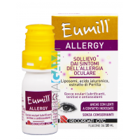 Eumill Allergy Gocce Oculari Lubrificanti Antiossidanti Flacone 10 ml