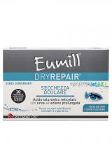 Eumill DryRepair Secchezza Oculare Gocce Lubrificanti e Riparatrici 10 Flaconcini Monodose 0,5 ml