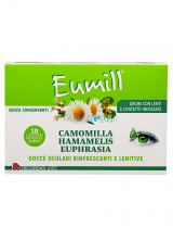 Eumill Gocce Oculari Rinfrescanti E Lenitive Camomilla 10 Flaconcini Monodose 0,5 ml
