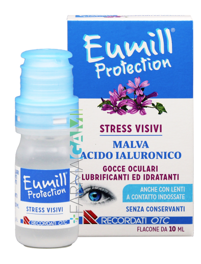 Eumill Protection Stress Visivi Gocce Oculari Lubrificanti Flacone 10 ml