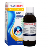 Fluibron Tosse Secca* 30 mg/5 ml Sciroppo Aroma Ciliegia 200 ml 