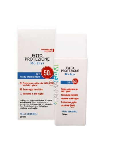 FarmaGami - Fotoprotezione 365 Days Spf50+ Fluido 50 ml