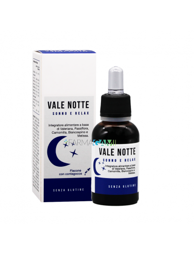 FarmaGami - VALEnotte Sonno e Relax Integratore Rilassante 30 ml