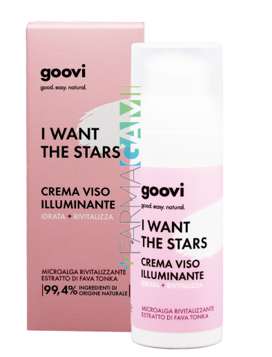 Goovi Crema Viso Illuminante Con Microalga Rivitalizzante 50 ml