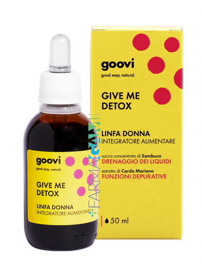 Goovi Give Me Detox Integratore Depurativo Linfa Donna 50 ml 