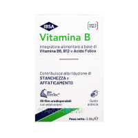 Vitamina B IBSA Integratore Stanchezza Fisica e Mentale 30 Film Orali Gusto Arancia