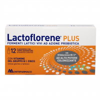 Lactoflorene Plus Integratore Fermenti Lattici Azione Probiotica 12 Flaconcini 